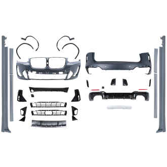 Pachet Exterior Complet compatibil cu BMW X3 G01 LCI (2021-2023) M Sport Design