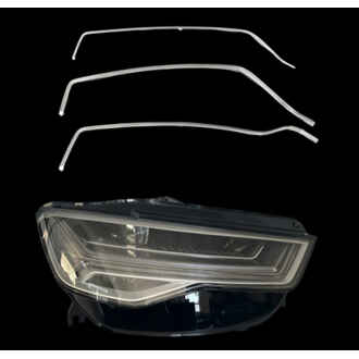 Set fibra reparatie lumini de zi DRL far dreapta Audi A6 C7 Facelift 2016-2018 MATRIX