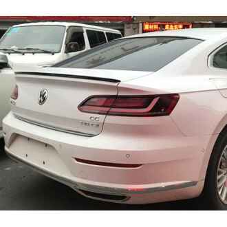 Eleron portbagaj pentru Volkswagen Arteon 2017-prezent Negru Lucios