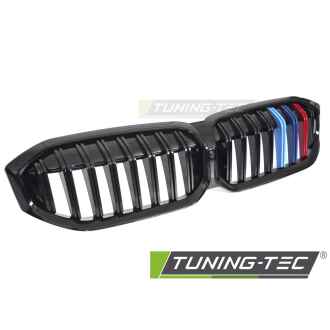 GRILĂ NEGRU LUCIOS TRICOLOR pentru BMW G20 / G21 LCI 22-