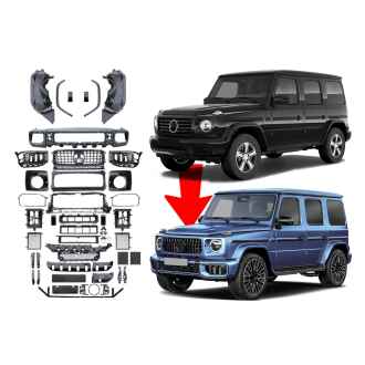 Pachet exterior fata Mercedes G-Class W465 dupa 2024 63Amg design
