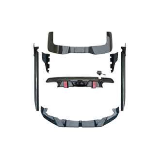 Pachet aero BMW X5 G05 LCI 2023+ CS design negru lucios